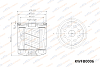 фильтр масляный korwin kwfb0006 оптом от производителя по низким ценам