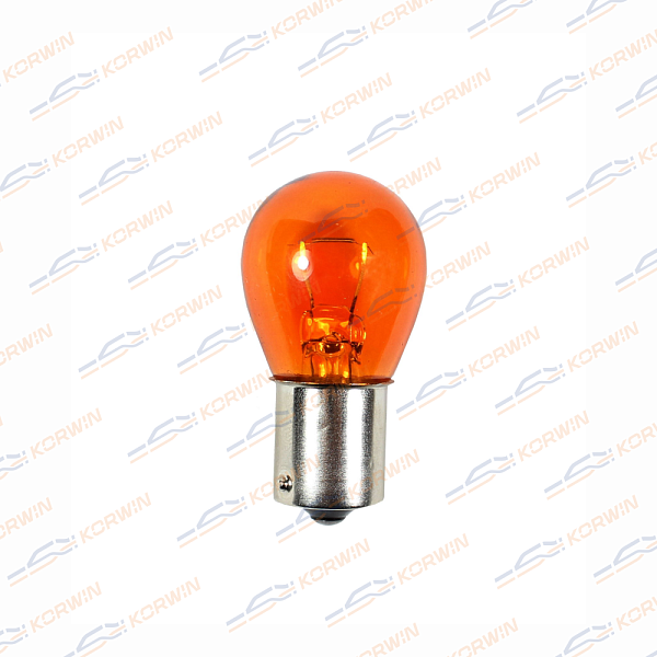 лампа накаливания (py21w (s25) 12v 21w bau15s orange) (уп. 10 шт.) korwin kwyn0010 оптом от производителя по низким ценам