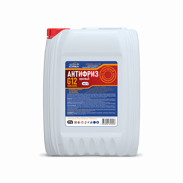 антифриз -40 korwin красный 10 кг kwg12r10 оптом от производителя по низким ценам