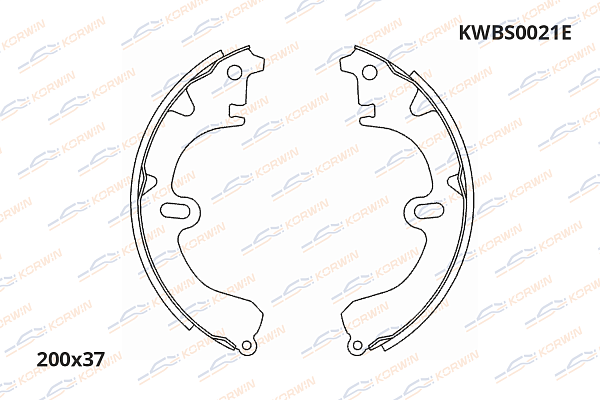 колодки тормозные барабанные korwin ecoline kwbs0021e оптом от производителя по низким ценам