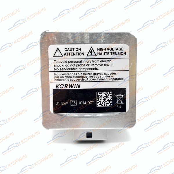 лампа ксеноновая (d1s 85v 35w pk32d-2 6000k металл.цоколь) korwin kwym0001 оптом от производителя по низким ценам