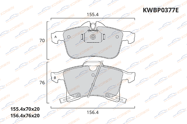 колодки тормозные дисковые korwin ecoline kwbp0377e оптом от производителя по низким ценам