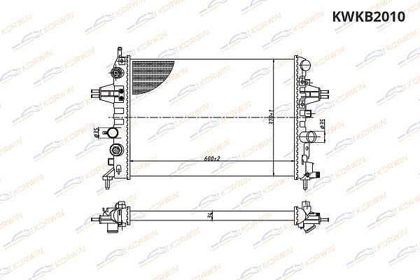 радиатор охлаждения двигателя korwin kwkb2010 оптом от производителя по низким ценам