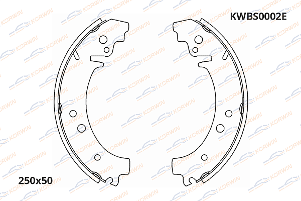 колодки тормозные барабанные korwin ecoline kwbs0002e оптом от производителя по низким ценам
