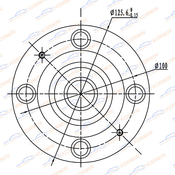 ступица колеса korwin kwah0004 оптом от производителя по низким ценам