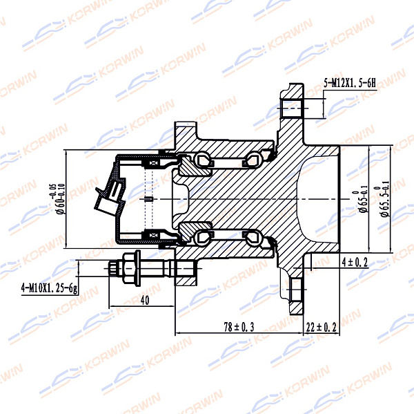 ступица колеса korwin kwah0027 оптом от производителя по низким ценам