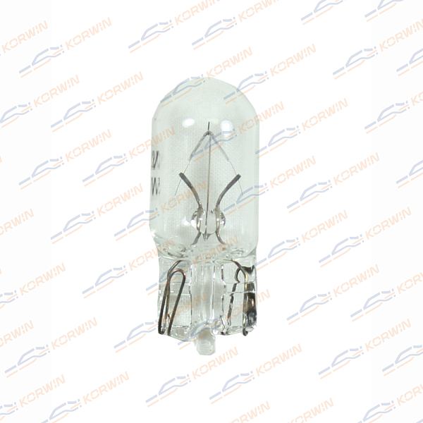 лампа накаливания (w5w (t10) 12v 5w w2,1x9,5d) (уп. 10 шт.) korwin kwyn0033 оптом от производителя по низким ценам