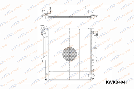 радиатор охлаждения двигателя korwin kwkb4041 оптом от производителя по низким ценам
