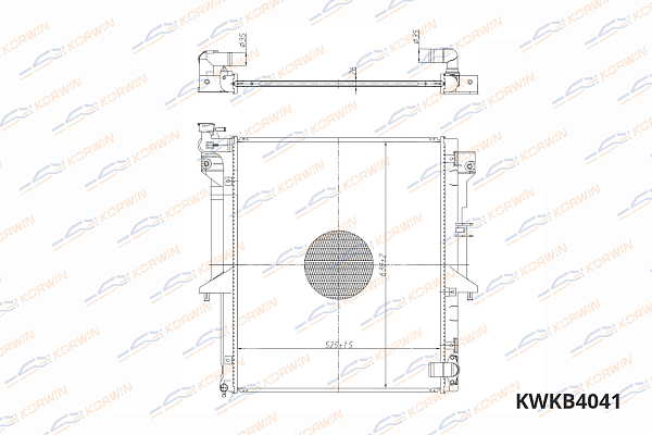 радиатор охлаждения двигателя korwin kwkb4041 оптом от производителя по низким ценам